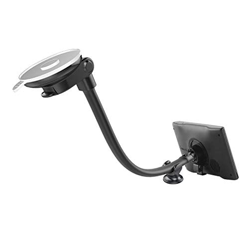 GPS Mount, APPS2Car Upgraded 13.5Inch Gooseneck Suction Cup GPS Mount