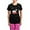 With Pink Pant, variant on CafePress - Mochi Love Women's Dark Pajamas - Women's Short Sleeve Print T-Shirt and Pants Dark Cotton Pajama Set