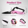 thumbnail image 3 of Pluokvzr Multitool Knife Stainless Steel Women Pocket Knife Portable Utility Pocket Knife Practical with Glass Breaker Bottle Opener Screwdriver EDC Hook for Camping Hiking, 3 of 10