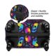 thumbnail image 2 of Balery mushroom rainbow color Skull Funda de equipaje, fundas para maletas, elástica, lavable, protector de maletas, compatible con maletas de 18 a 32 pulgadas-Medium, 2 of 7
