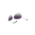 thumbnail image 4 of grinderPUNCH Oversized Unisex Aviator Adult Sunglasses 148mm Dark Lenses, 4 of 4