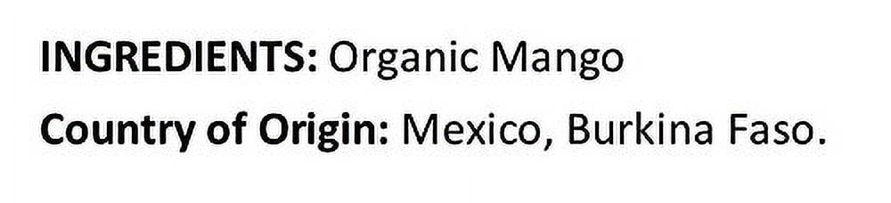 Anna and Sarah Dried Organic Mango, No Sugar Added, All-Natural, Refreshing Taste in Resealable Bag (3 Lbs)