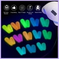 thumbnail image 4 of Set de esmaltes de uñas SAVILAND Glows in The Dark, 12 colores navideños, 4 of 7