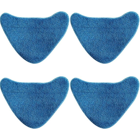 4-Pack Microfiber Steam Mop Pads Replacement for Hoover Part WH01000 Compatible with Hoover WH20200 WH20201 Steam Mops, WH20300 Canister Steam Cleaner Steamer