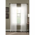 thumbnail image 2 of Curtainworks Crinkle Voile Sheer Rod Pocket Single Curtain Panel, 2 of 2