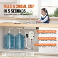 thumbnail image 3 of KFFKFF 2x5 Gallon Bottled Water Dispenser Pump System Water Dispensing Jug Pump, 3 of 9