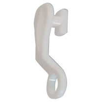 NUZYZ 40Pcs Window Curtain Rod Slide Rail Track Glider Drape Pole Runner Loop Hook