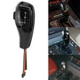 thumbnail image 4 of FLAMEEN Gear Stick, Sturdy LHD Stable Comfortable Hand Feeling High Strength Gear Knobs Replacement For E46 E60 E61 For Car Modification, 4 of 8