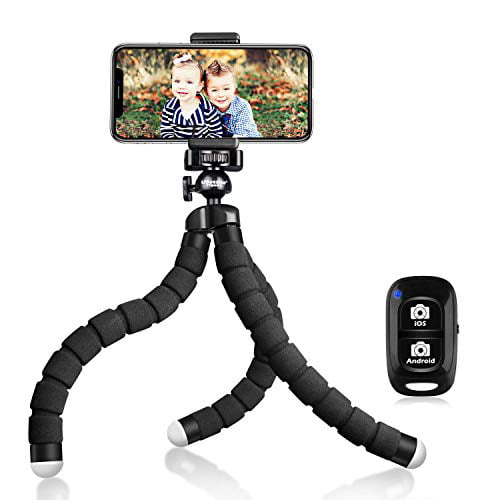 UBeesize 50-inch Phone Tripod Stand with Extended Arm Portable Horizontal Tripo 