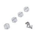 thumbnail image 2 of Adaptador hexagonal de rueda 4x Zulema plata, 2 of 6
