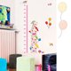 thumbnail image 3 of Gwong Decoración hogareña Dibujos animados Piggy Pig Niños Carta de altura etiqueta de la pared Nursery Kids Room Decal Decor Gwong 21007892, 3 of 7