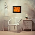 thumbnail image 4 of Grayscale 14x12 Black Modern Framed Museum Art Print Titled - Chrysanthemums I, 4 of 5