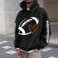 thumbnail image 1 of Sudadera con capucha para hombre, sudadera con capucha de moda, jersey estampado, manga larga, bolsillos, sudadera con capucha, blusa de poliéster para hombre, 1 of 6