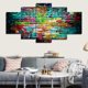 thumbnail image 1 of Pintura de Pared de Sin Marco Etiqueta de Pared 3D Autoadhesiva Impresión Decoración de San Valentín 2 Soledad Sin marco PVC Wall Art Painting, 1 of 8
