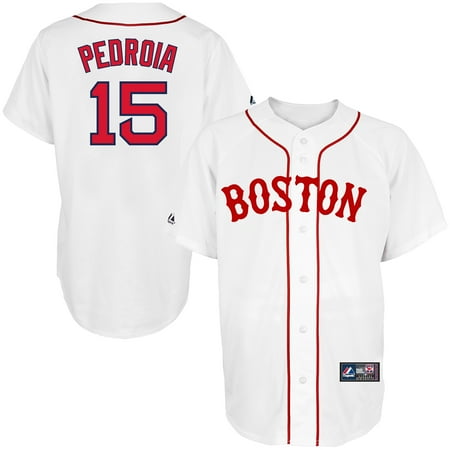 - Dustin Pedroia Boston Red Sox Majestic Alternate Replica Player Jersey - White