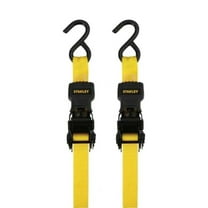 Stanley Ratchet Straps 1" X 12' 1500Lbs 2Pk