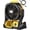YELLOW, variant on Battery Operated Fan, for DEWALT 20V Max Battery, Camping Fan Cordless, Option for Corded, with LED Lights, Variable Speed, Hook for Hanging, for Jobsite(Battery Not Included)