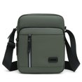 thumbnail image 2 of Bolso bandolera para hombre Bolso informal simple para teléfono móvil de negocios (Verde militar) Tmvgtek Para Estrenar, 2 of 9