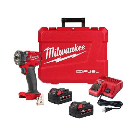 UPC: 0045242568833 | Milwaukee Tool M18 FUEL 3/8  3/8 Compact Impact Wrench with Friction Ring Kit