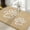 Beige, variant on Buganda Door Mat for Inside, Absorbent Low Profile Doormat, Dirt Trapper for Outside Entry, Non Slip Rug with Dog Paws Prints, 20"x32", Grey