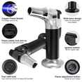 thumbnail image 3 of 2 Pack Butane Torch,Refillable Kitchen Torch Lighter Blow Torch with Safety Lock Rotating Angles Adjustable Flame,Culinary Torch for Creme Brulee,Desserts and Baking (Butane Gas Not Included), 3 of 7