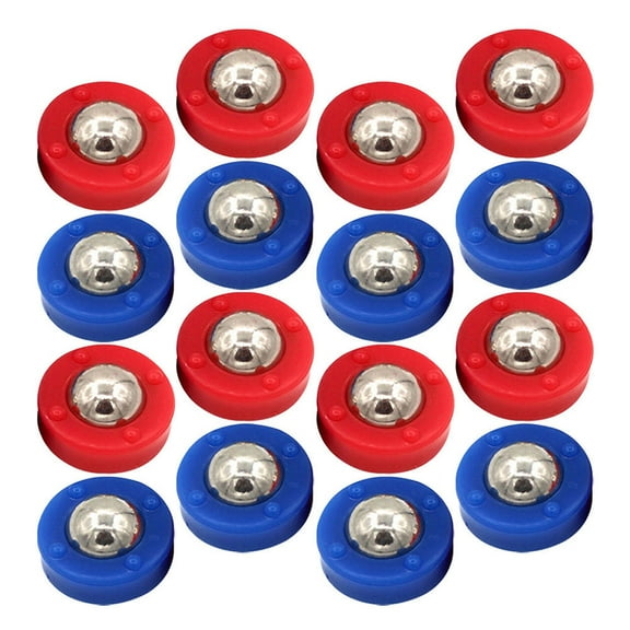 Luxshiny 20pcs Shuffleboard Rollers Round Enhanced Gameplay Ball Board Game