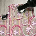 thumbnail image 3 of Ambesonne Floral Grommet Curtain, Modern Retro Mix Sketch, 50" x 72", Tan Purple Hot Pink, 3 of 6
