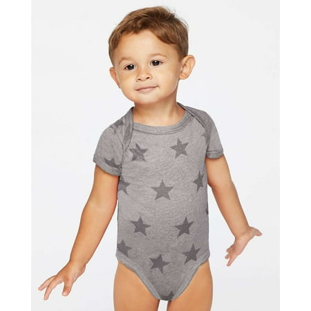 

Code Five Infant Star Print Bodysuit
