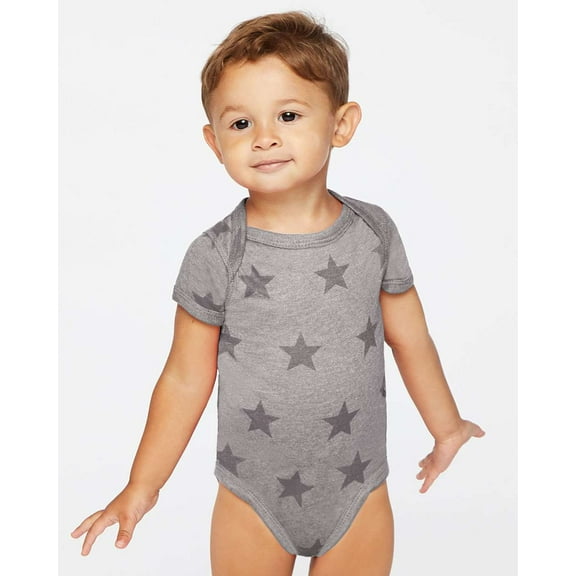 Code Five Infant Star Print Bodysuit