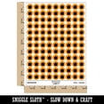 thumbnail image 2 of Silly Crown 200+ Round Stickers - Orange - Matte Finish - 0.50" Size, 2 of 3