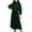 Army Green, variant on AOOCHASLIY Womens Long Sleeve Dress Women's Spring and Autumn Casual Round Neck Solid Color Lace-Up Long Sleeve Large Swing Dress