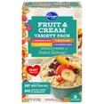 thumbnail image 3 of Kroger Fruit & Cream Instant Oatmeal Variety Pack 8 ct - 5 Pack, 3 of 4