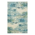 thumbnail image 3 of Unique Loom Chromatic Collection Area Rug - Avalon (6' 1" x 9' Rectangle Light Blue/Gray), 3 of 7