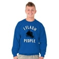 thumbnail image 5 of Flash People Photography Funny Saying Sweatshirt for Men or Women Brisco Brands S, 5 of 6
