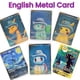 thumbnail image 2 of New Van Gogh Museum English Metal Card Anime Pikachu Charizard Mewtwo Shiny Letters Game Collection Card Kids Toy Gifts, 2 of 5