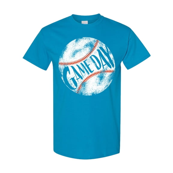 Inktastic Game Day Distressed Baseball T-Shirt