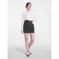 thumbnail image 3 of Scenario Women's Pointelle Sweater with Long Puff Sleeves, Lightweight, Sizes XS-XXXL, 3 of 6