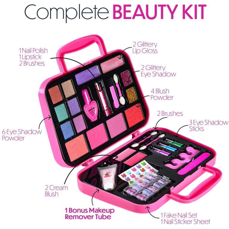 Toysical Makeup Kits for Teens - “LOVE” Make Up Gift Set for Young Teens or  Girls - Includes Eyeshadow Palette with Ultimate Color Combinations - Full