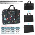 thumbnail image 6 of YFYANG 15.6 inch Universal Laptop Bag Oxford Cloth Laptop Sleeve, Multi-functional Cartoon Airplane Hot Airer Doodle Notebook Computer Messenger Bag Handbag, 6 of 8
