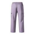 thumbnail image 7 of Sweat Pants for Mens Lounge Casual Joggers Workout Flared Loose Fit Gym Wide Leg Solid Oversized Relaxed Fit, 7 of 7