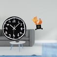 thumbnail image 2 of Reloj de pared de acrílico con forma de , moderno, silencioso, minimalista, artesanal, figura de animal chino para interior, cocina, oficina, comed, 2 of 8