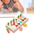 thumbnail image 4 of Niños que atrapan Clasificación interactiva entre famiia arrojar Zanahoria Juguete para niños perfke juegos de tirar zanahorias, 4 of 9