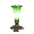 thumbnail image 7 of 7" High Green Pond Lily Accent Lamp, 7 of 7