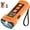Orange, variant on 2026 New Pet Gentle Anti Barking Device, 3 Ultrasonic Emitters 360° Coverage, 50ft Range Pet Gentle Trainer Ultrasonic for Dogs, Safe 5-Level Anti Barking Device, Rechargeable 30-Day Battery (Orange)