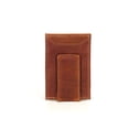 thumbnail image 5 of Aaron Leather Goods Leather Magnetic Wallets for Men Minimalist RFID Blocking Pecan Brown, 5 of 6