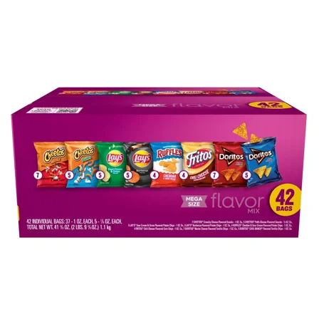 Frito-Lay Snacks Flavor Mix Mega Size Variety Pack - 42ct
