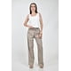 thumbnail image 1 of Pantalon de lino con detalle decorativo Roman Fashion /Juvenil, 209 (Cafe) cafe CH, 1 of 5