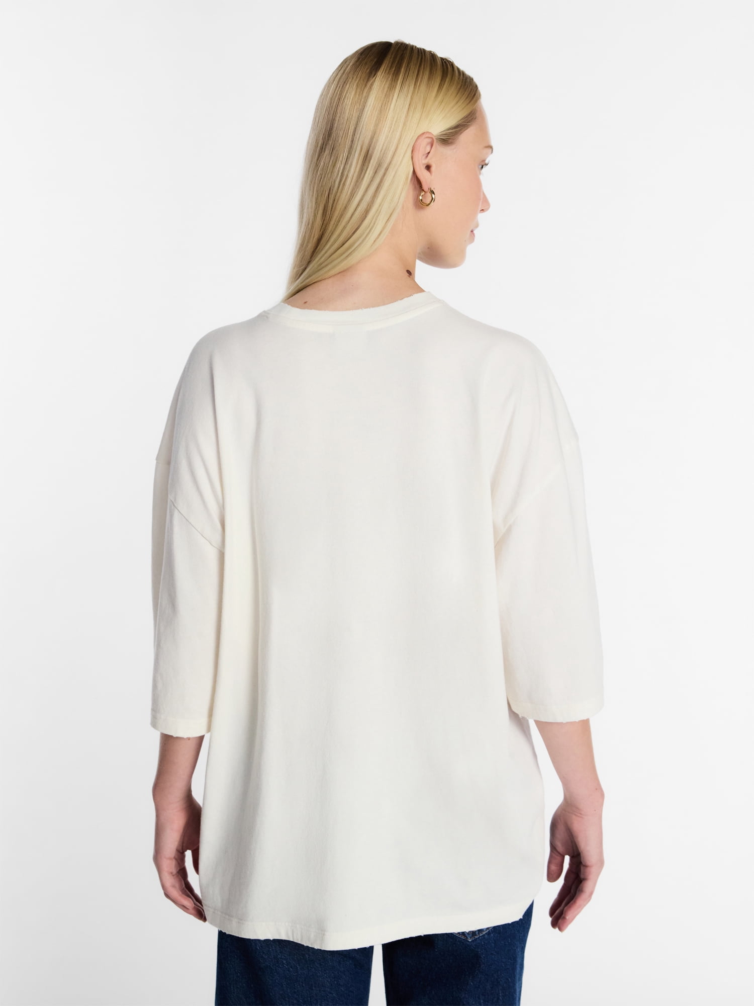 Kacey Lee Women's Middle of Nowhere Graphic Tee with Short Sleeves, Sizes XS-XXL