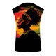 thumbnail image 2 of Hombres Moda Casual Impresión Suéter Cuello Redondo Tanque Deportivo, 2 of 5