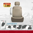 thumbnail image 4 of Genuine Dickies 3-Piece Tan Peterson Seat Covers, 43974WDI, 4 of 12